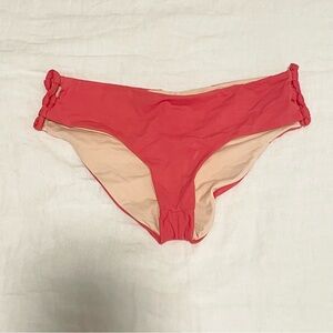 Pink reversible bikini bottom